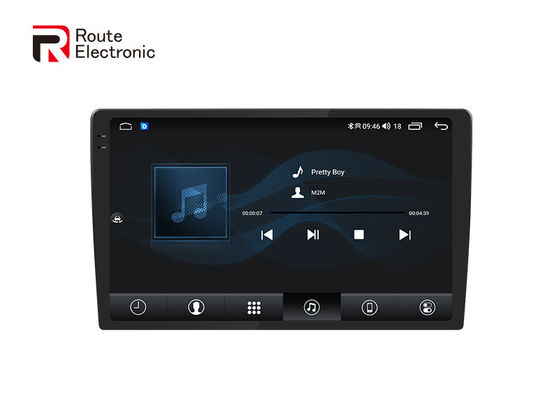 เครื่องเสียงรถยนต์สากล 10.36 นิ้ว Android 12 ระบบนำทางรถยนต์พร้อมหน้าจอสีดำ 2k 4G DSP