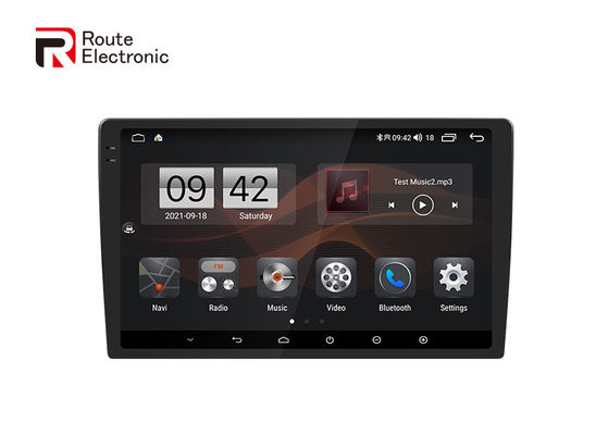 เครื่องเสียงรถยนต์สากล 10.36 นิ้ว Android 12 ระบบนำทางรถยนต์พร้อมหน้าจอสีดำ 2k 4G DSP
