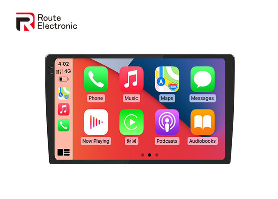 เครื่องเสียงรถยนต์สากล QLED 2k 10.36 นิ้วเครื่องเสียงรถยนต์รองรับ 4G DSP กล้องพาโนรามา 360 องศาในตัว