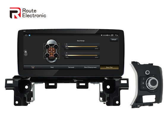 จอยสติ๊กดั้งเดิม Android 12 ชุดหูฟังสเตอริโอในรถยนต์ Multi Touch Fit MAZDA CX5