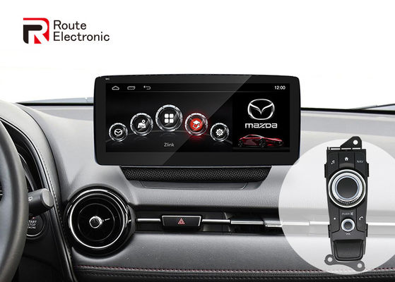 เครื่องเล่น Android Car Player ขนาด 10.25 นิ้ว, หัวหน้าหน่วยอัตโนมัติ Android ไร้สายพร้อมจอยสติ๊ก 4G DSP
