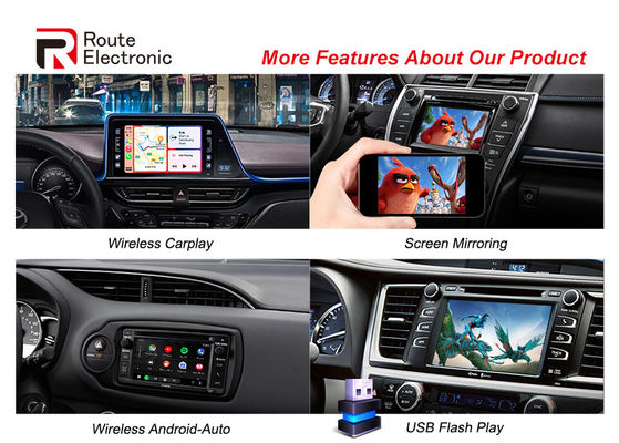 Wireless คาร์เพลย์ แอนดรอยด์ไอบ็อกซ์ เล่นและเสียบความละเอียด 800 × 480