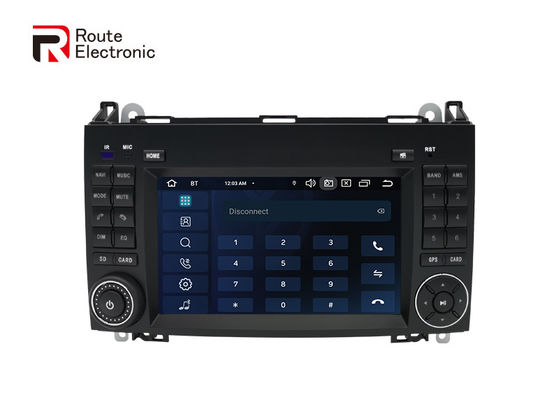 ปุ่มทางกายภาพเครื่องเสียงรถยนต์ Double Din, วิทยุติดรถยนต์ Android 12 สำหรับ Benz B200