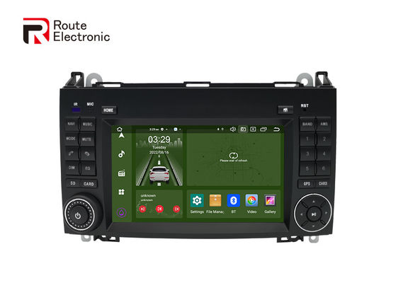 ปุ่มทางกายภาพเครื่องเสียงรถยนต์ Double Din, วิทยุติดรถยนต์ Android 12 สำหรับ Benz B200