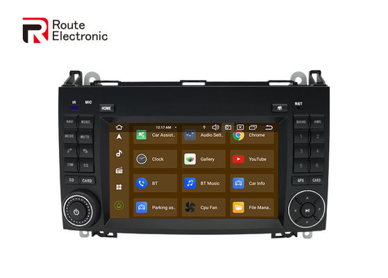 วิทยุติดรถยนต์ Android 12 OEM, เครื่องเสียงติดรถยนต์ Deckless สำหรับ Mercedes Benz B200 W209