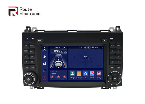 วิทยุติดรถยนต์ Android 12 OEM, เครื่องเสียงติดรถยนต์ Deckless สำหรับ Mercedes Benz B200 W209