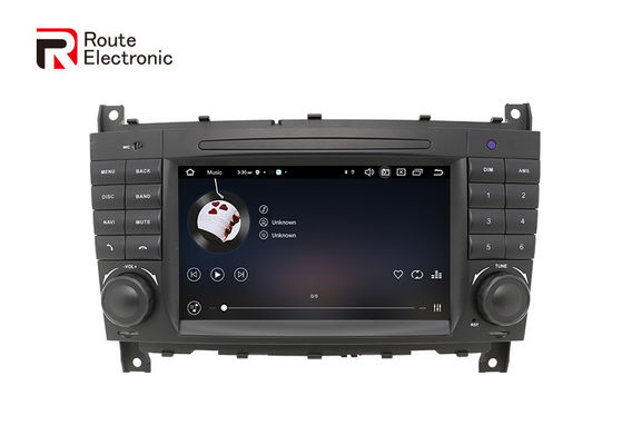 วิทยุติดรถยนต์ OEM สำหรับ Mercedes Benz W203 เครื่องเล่นมัลติมีเดียในรถยนต์ Deckless