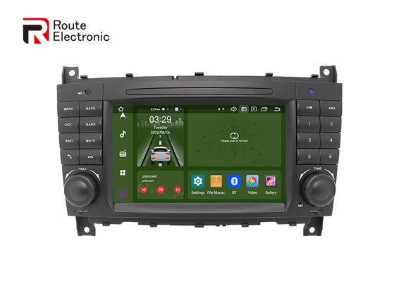 เครื่องเสียงติดรถยนต์ Benz W203 OEM Android 2 DIN พร้อมจอ LCD 7" 1024×600