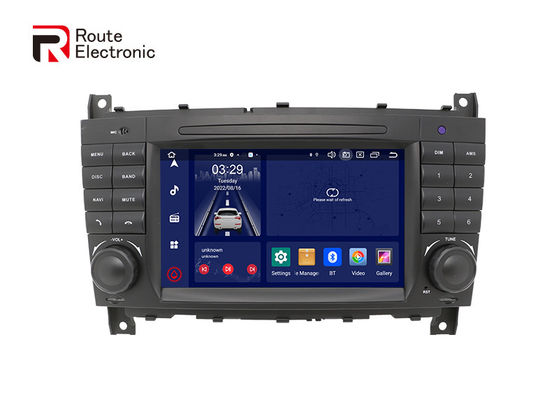 เครื่องเสียงติดรถยนต์ Benz W203 OEM Android 2 DIN พร้อมจอ LCD 7" 1024×600