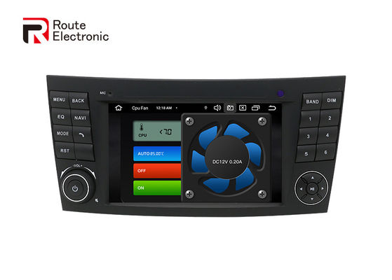 วิทยุติดรถยนต์ 4G DSP RGB OEM, เครื่องเสียงรถยนต์ Deckless สำหรับ Mercedes Benz W211