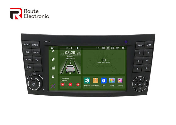 วิทยุติดรถยนต์ OEM ขนาด 7 นิ้ว, วิทยุ Android Octa Core Fit Benz W211