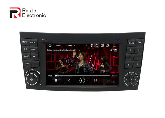 วิทยุติดรถยนต์ 4G DSP RGB OEM, เครื่องเสียงรถยนต์ Deckless สำหรับ Mercedes Benz W211