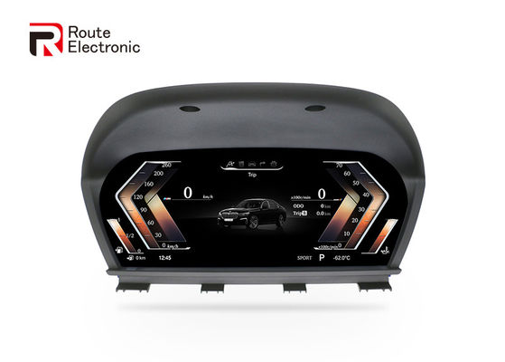 BMW X1 Car Digital Dashboard Speedometer 12.3 นิ้ว IPS 1920 × 720 ปลั๊กแอนด์เพลย์