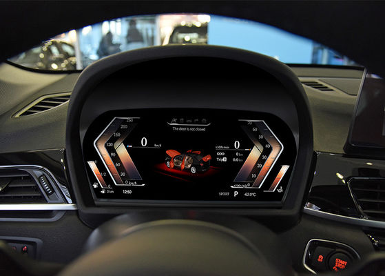 มาตรวัดความเร็วแบบ LCD คลัสเตอร์แดชดิจิทัล Fit BMW X1 F20 F22 F48 F49 F39
