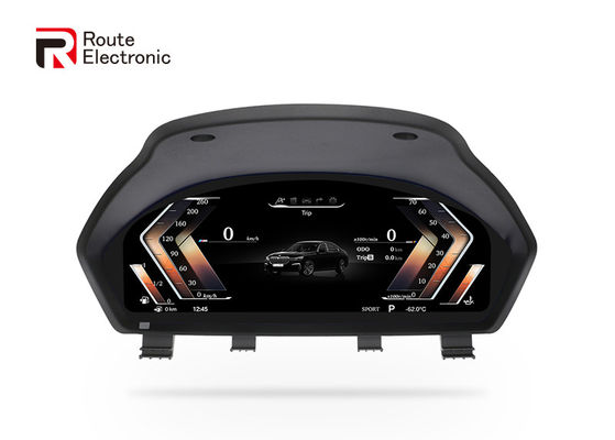 12.3 นิ้ว Digital Dashboard Speedometer Multi Language Fit BMW F30