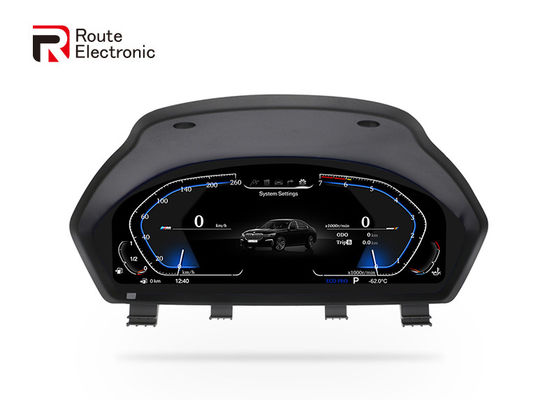 12.3 นิ้ว Digital Dashboard Speedometer Multi Language Fit BMW F30