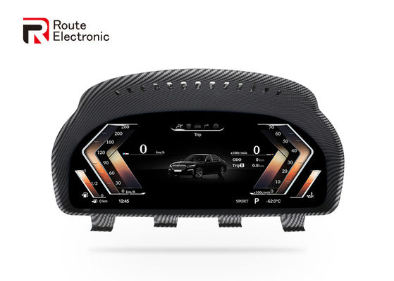 BMW F10 F11 F18 คลัสเตอร์แดชดิจิทัล, แดชบอร์ด LCD รถยนต์ 1920 × 720 IPS
