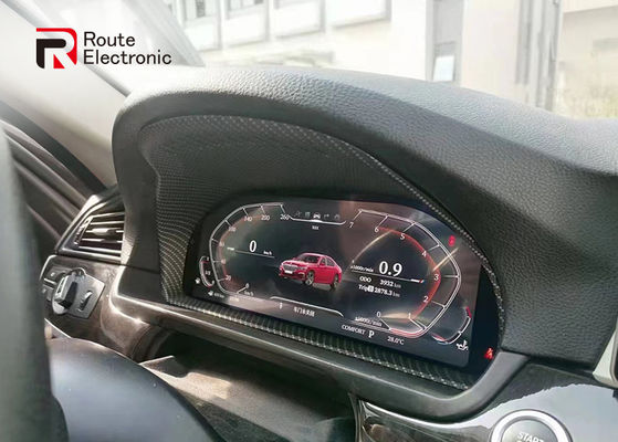 BMW F10 F11 F18 คลัสเตอร์แดชดิจิทัล, แดชบอร์ด LCD รถยนต์ 1920 × 720 IPS
