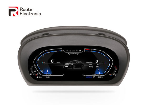 แผงหน้าปัด LCD BMW E90 พร้อมหน้าจอ IPS ขนาด 12.3 นิ้ว