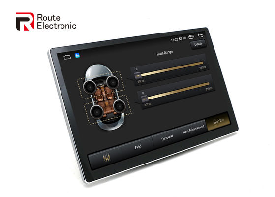เครื่องเล่นมัลติมีเดียหน้าจอสัมผัสอัตโนมัติ Android พร้อมระบบนำทาง GPS มุมมองนก 360 องศา