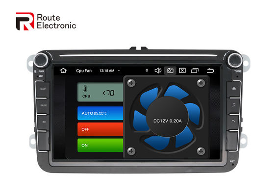 วิทยุรถยนต์ OEM มัลติมีเดีย 8 นิ้วพร้อมปุ่มทางกายภาพระบบนำทาง GPS