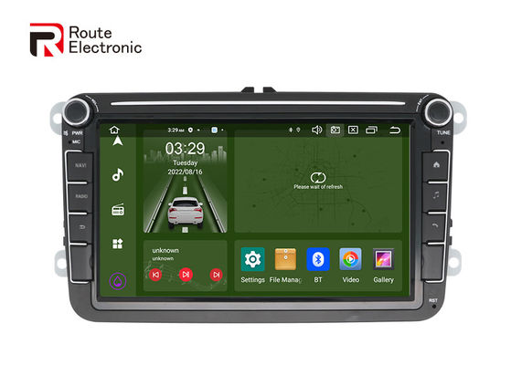 สากล OEM Car Radio 1024 × 600 หน้าจอสัมผัสขนาด 8 นิ้วสำหรับ Volkswagen