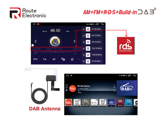 เครื่องเสียงรถยนต์หมุนได้ 10.1 นิ้ว, เครื่องเล่นมัลติมีเดียอัตโนมัติพร้อมหน้าจอ QLED 1280 × 720