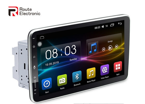 เครื่องเสียงรถยนต์สากลแบบหมุนได้ 10.1 นิ้ว 2 Din พร้อม คาร์เพลย์ ไร้สาย 4G DSP
