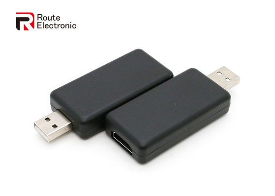 อะแดปเตอร์วิดีโอออกรถยนต์ HDMI 1080P วัสดุพลาสติก ABS