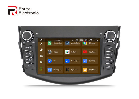 Toyota Rav4 Octa Core แอนดรอยด์ คาร์ออดิโอ พร้อมปุ่ม รองรับการเล่น Carplay