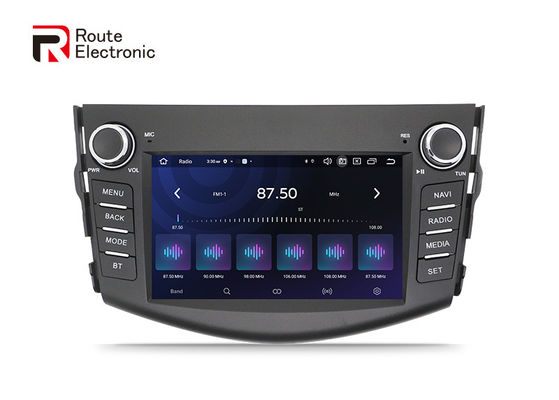 Toyota Rav4 Octa Core แอนดรอยด์ คาร์ออดิโอ พร้อมปุ่ม รองรับการเล่น Carplay