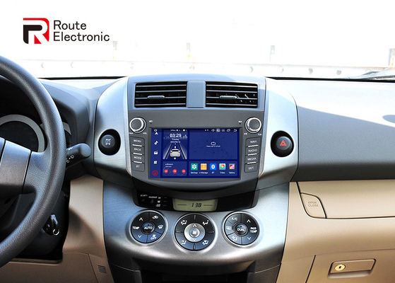 Toyota Rav4 Octa Core แอนดรอยด์ คาร์ออดิโอ พร้อมปุ่ม รองรับการเล่น Carplay