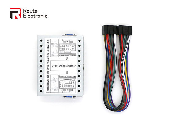 เครื่องขยายเสียงดิจิตอลรถยนต์ รถยนต์ขนาดเล็ก DSP Box Plug And Play การติดตั้งง่าย