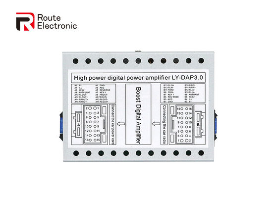 เครื่องขยายเสียงดิจิตอลรถยนต์ รถยนต์ขนาดเล็ก DSP Box Plug And Play การติดตั้งง่าย