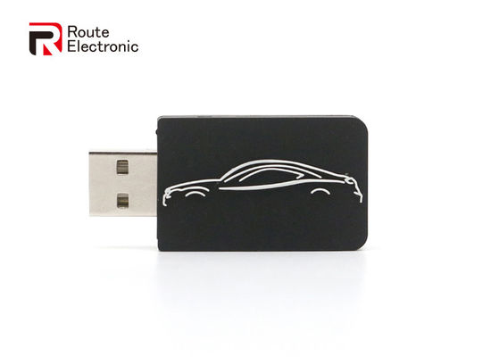 Smart Wireless Carplay Dongle Original Plug And Play เครื่องปรับ Carplay ที่ติดสาย / เครื่องปรับสายไร้สาย