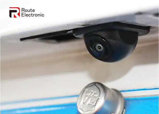 กล้อง AHD 720P รถยนต์ย้อนหลังช่วยด้วย 170 องศา Fisheye เลนส์สนับสนุนสายตากลางคืน