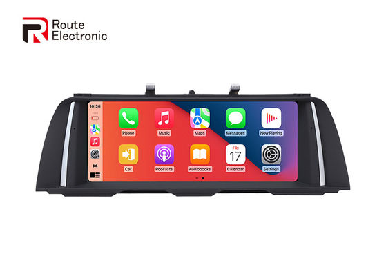 เครื่องเล่นมัลติมีเดียรถยนต์ สําหรับ BMW F10 F11 CIC รองรับระบบ NBT ระบบสองระบบ Carplay แบบไร้สาย