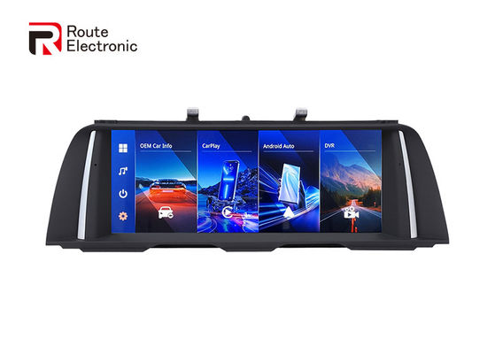 เครื่องเล่นมัลติมีเดียรถยนต์ สําหรับ BMW F10 F11 CIC รองรับระบบ NBT ระบบสองระบบ Carplay แบบไร้สาย