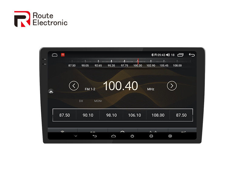 เครื่องเสียงรถยนต์สากล Android 12 ระบบโฮสต์สากลวิทยุติดรถยนต์ 2K 9.5 &quot;10.36&quot;