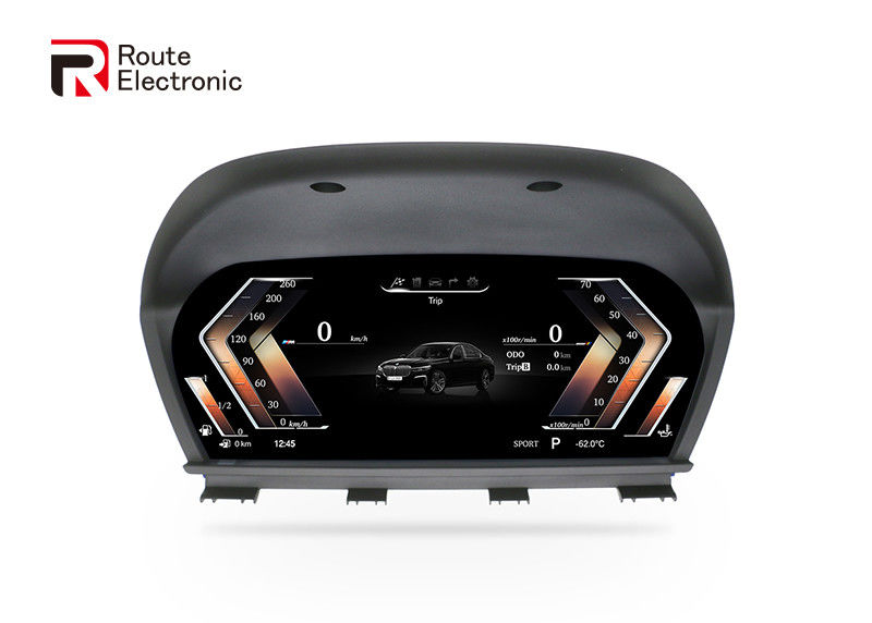 BMW X1 Car Digital Dashboard Speedometer 12.3 นิ้ว IPS 1920 × 720 ปลั๊กแอนด์เพลย์