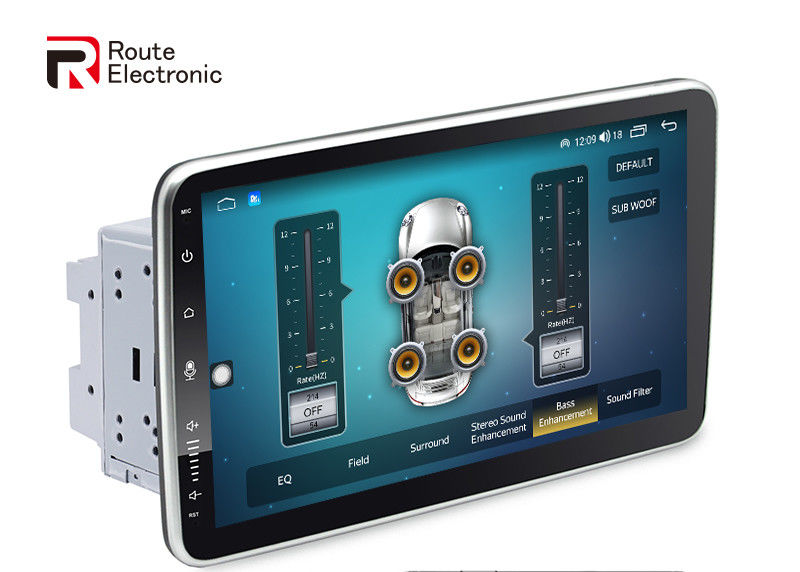 GPS RDS DAP 10.1 นิ้ว Android Car Stereo 2.4Ghz 5Ghz Wifi Band
