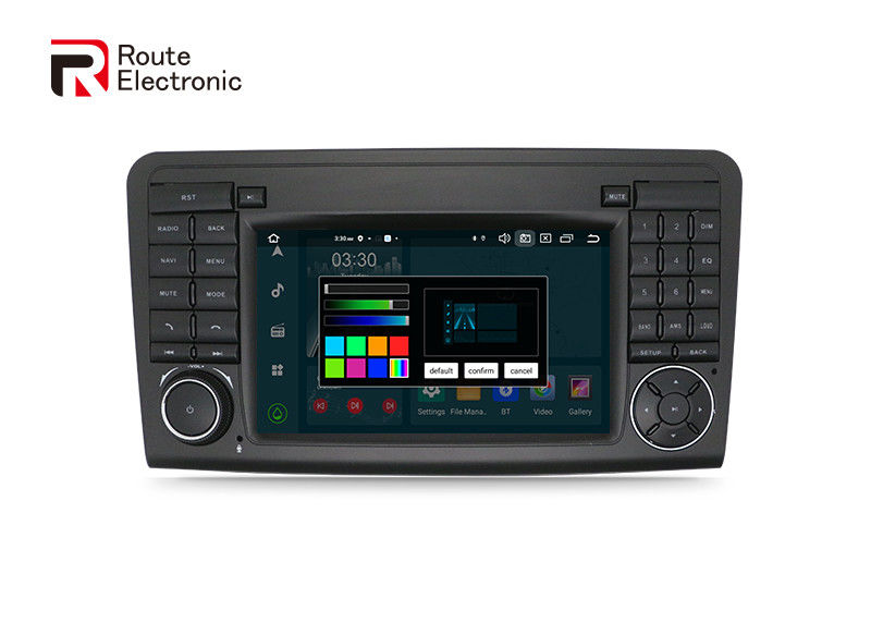เมอร์ซีเดส เบนซ์ ML 350 W164 2005-2012 GPS Car Wireless Carplay ด้วยปุ่มทางกายภาพ