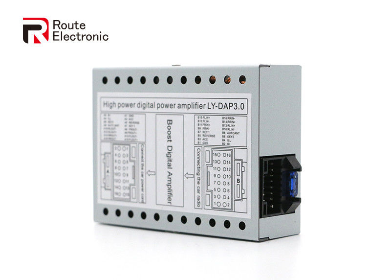 เครื่องขยายเสียงดิจิตอลรถยนต์ รถยนต์ขนาดเล็ก DSP Box Plug And Play การติดตั้งง่าย