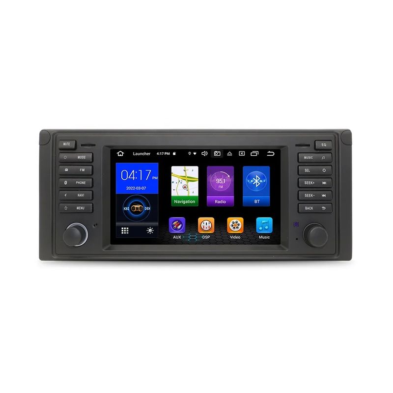 ปุ่ม RGB และสนับสนุนไมโครโฟนภายใน / ภายนอก OEM เครื่องวิทยุรถยนต์สําหรับ Dashboard 2din