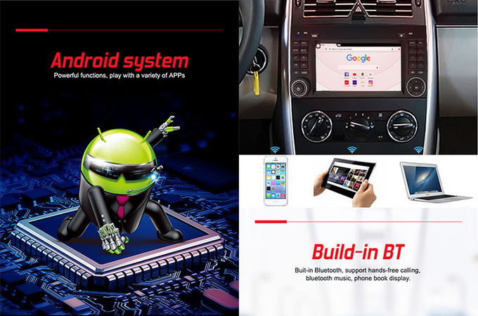 Android 12 OEM Car Radio , Deckless Car Stereo For Mercedes Benz B200 W209​